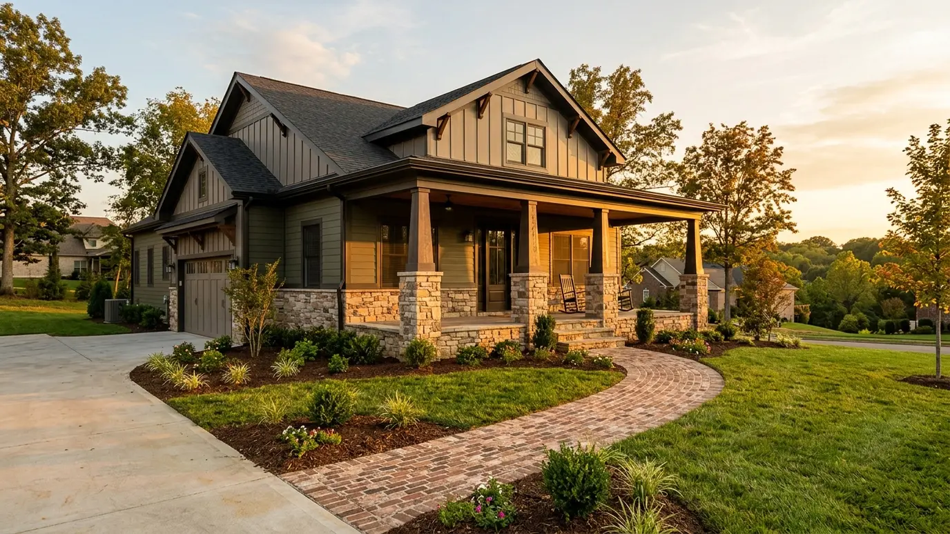 Brick and stone homes and masonry in Nolensville, Tennessee