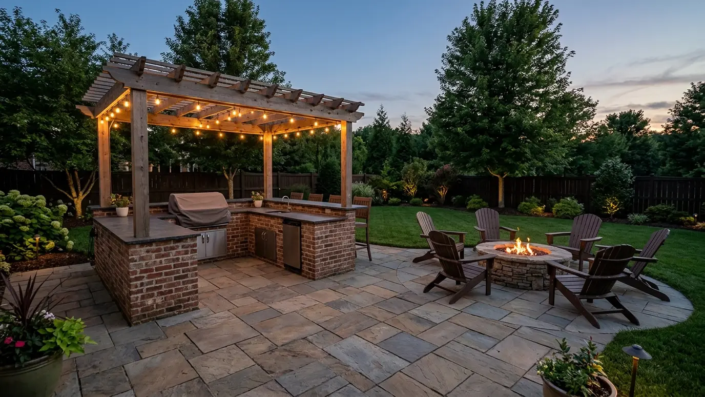 Masonry for Backyard Entertaining explained for Nashville and Middle Tennessee