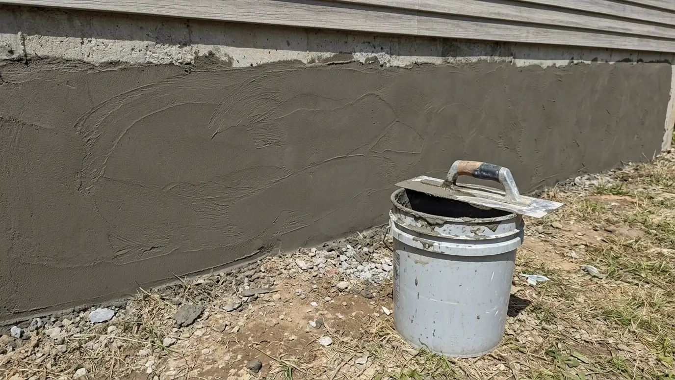 Foundation Parging and Repair in Nashville and Middle Tennessee