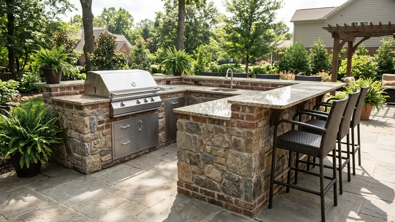 Outdoor Kitchen Installation in Nashville and Middle Tennessee