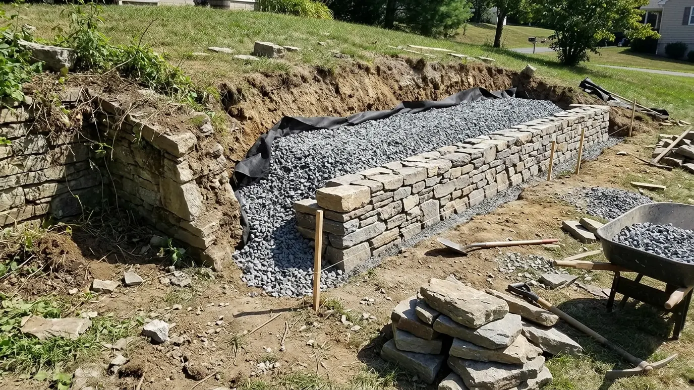 Retaining Wall Repair | Music City Brick Mason Retaining Wall Repair in Nashville and Middle Tennessee
