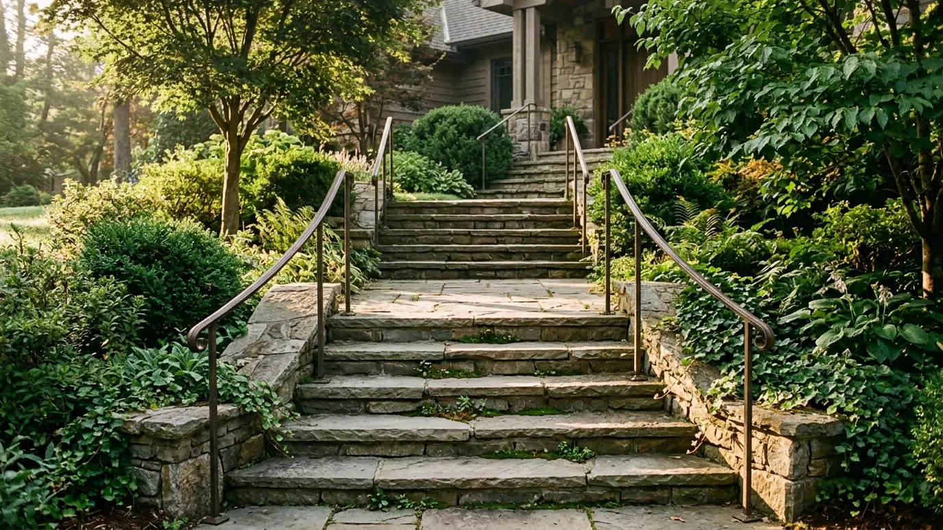 Stone Steps and Landings in Nashville and Middle Tennessee